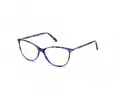 Produktbild: Tom Ford FT5616-B 055 54 Damen Brille Brillenfassung Brillengestell Blau Schwarz