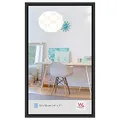 Produktbild: walther design Bilderrahmen schwarz 10 x 18 cm New Lifestyle Kunststoffrahmen KV118B