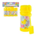 Produktbild: BEMIRO Seifenblasen Ente 4er Set im Beutel - jeweils 60 ml, Seifenblasen, Seifenblasen Kinder, Seifenblasen Set, Seifenblasen Hochzeit, Seifenblasen Kinder Mitgebsel
