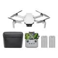 Produktbild: DJI Mini 4K Camera Drohnen Combo mit 4K UHD Kamera für Erwachsene, 3-Achsen-Gimbal-Stabilisierung, 10 km Videoübertragung, Autom. Rückkehr, wind...