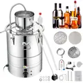 Produktbild: Uimoso Alkohol Destillieranlage Destillierer 30L Thumper Fass & Wasserpumpe
