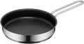 Produktbild: WMF Bratpfanne Mini Stielpfanne mit Antihaftversiegelung, 18 cm, Cromargan® Edelstahl rostfrei 18/10 (1-tlg., 18 cm), Mini