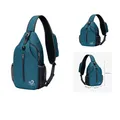 Produktbild: WATERFLY Sling Rucksack Umhängetasche Wasserabweisend 18x9x38 cm Pfauen Blau