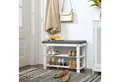Produktbild: SONGMICS Schuhbank Schuhregal, aus Bambus, Sitzfläche bis 150 kg belastbar, 71 x 29 x 49 cm