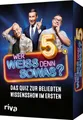 Produktbild: Wer weiß denn sowas? 5 – Das Quiz zur beliebten Wissensshow im Ersten: Kartenspiel mit neuen Fragen aus der Show. Geschenk für Quizfans zu Geburtstag, Ostern oder Weihnachten (WWDS Quiz, Band 5)