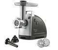 Produktbild: Moulinex ME6868 Meat Mincer Fleischwolf | 2200 Watt | 4 Zubehörteile inbegriffen | sicheres Reverse-System | schwarz/silber