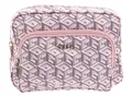 Produktbild: GUESS Cosmetic Pouch Kosmetiktasche Pale Rose rosa weiß Neu