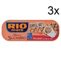 Produktbild: 3x Rio Mare filetti di Sgombro scharf gegrillte Makrelenfilets mit Olivenöl