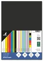 Produktbild: Papier Kangaro A4 160g schwarz Pack 50 Blatt, 29.7x21x1