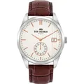 Produktbild: Ben Sherman Herrenuhr (Ø 43 mm) - Silber/Braun/Weiß
