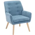 Produktbild: Vente-Unique Sessel, Blau, Textil, Uni, 1-Sitzer, 65x79x68 cm, Wohnzimmer, Sessel, Polstersessel