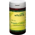 Produktbild: allcura Propolis+Salbei Lutschtabletten wohltuend für Hals und Rachen, 100 St. Tabletten