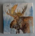 Produktbild: 20 Servietten prächtiger Elch 1 Packung Motivservietten Tiere elk IHR