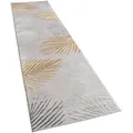 Produktbild: Paco Home Kurzflorteppich, Gold, Textil, Rechteckig, 80x300 cm, strapazierfähig, für Fußbodenheizung geeignet, Teppiche & Böden, Teppiche