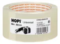 Produktbild: GP:0,11€/m NOPI Universal Kleberolle 50mm x 66m transparent Packband Rolle 57952