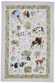 Produktbild: ULSTER WEAVERS 100% Baumwolle Geschirrtuch Country Bauernhoftiere ca.48x74cm NEU
