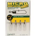 Produktbild: Owner Hooks Schnurverbinder Owner Micro Snap Swivel Wirbel, (1-St) 1