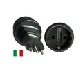 Produktbild: DINIC Reisestecker für Italien, 3-Pin Netzadapter, Adapter IT