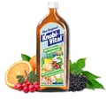 Produktbild: KnobiVital mit Weißdorn und Holunder Bio (960 ml) I Hochkonzentrierter Knoblauchsaft mit Thiamin für Energie, Nerven & Herz I Natürlich & ohne Zusätze