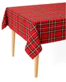 Produktbild: texpot Serviette 40 x 40 cm Schottenkaro rot Tartan kariert 100% Polyester