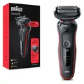 Produktbild: Braun Series 5 50-R1000s Folienschaber Schwarz, Rot