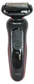 Produktbild: Braun Series 5 50-R1000s, Folienschaber, Schwarz, Rot, AutoSense, Tasten, LED, Akku
