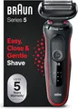 Produktbild: Braun Series 5 Elektrorasierer, EasyClean Rasierer Herren, Wet & Dry, Geschenk