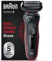 Produktbild: Series 5 51-r1000s Foil Shaver Black Red Wet/dry Rechargeable
