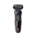 Produktbild: Braun Series 5 51-R1000s Folienrasierer Schwarz, Rot