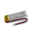 Produktbild: Lithium Polymer Akku innCraft Energy 300mAh 3.7V, 40x12x6 Modell 601240 2P Molex 51021-020 1.25mm Anschluss