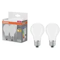 Produktbild: DOPPELPACK Osram E27 BASE Classic LED Lampe Warmweiß 4W wie 40W