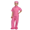 Produktbild: Dress Up America Pink Arzt Scrubs Kleinkind Kostüm Kinder Pretend Play Outfit