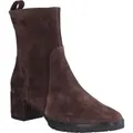 Produktbild: Högl 0-134812 Stiefelette, Damen, Leder, Chocplum (Braun) - Damenschuhe Modische Stiefelette / Boots, Braun, leder (casualvelour), absatzhöhe:... - Braun - 41