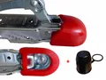 Produktbild: Prallschutz + Schutzkappe Soft Dock Anhänger Zugmaul Zugkugelkupplung Rot