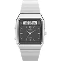 Produktbild: Timex Herrenuhr Timex Q Timex® 1982 Ana-Digi Reissue Chronograph Herrenuhr Timex-TW2Y05900 - Silber
