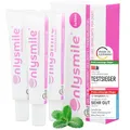 Produktbild: OnlySmile 3er-Pack Bleaching Gel für Weiße Zähne | Testsieger 2024-2025 | 9+ Nuancen in 5 Tagen | Vegan Teeth Whitening Gel für Zahnbleaching | Zähne Bleaching Zuhause | Zahnaufhellung (120ml)