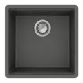 Produktbild: hansgrohe Einbauspüle S53 SilicaTec, 447x447mm, steingrau