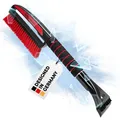 Produktbild: HEYNER® Eiskratzer Auto mit Besen TESTSIEGER 2024 * 9cm Klinge I mit Schneebesen