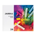 Produktbild: 47651 - Jaxell Pastellkreide eckige Form 24er Set für flächiges und präzises ...