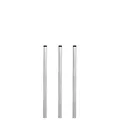 Produktbild: TMS PRO SHOP BIGPACK 3 x Rohrpfosten zum Einbetonieren, Ø 6 cm, Länge 2,5 m, aus Stahl, Art.-Nr. 610091