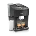 Produktbild: Siemens Kaffeevollautomat EQ500 integral TQ515D09, viele Kaffeespezialitäten, Milchaufschäumer, integr. Milchbehälter, Doppeltassenfunktion, automat. Dampfreinigung, 1500 W, Klavierlack schwarz