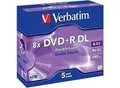 Produktbild: Verbatim DVD+R Jewelcase 8 x 4.7 GB 5 Stück