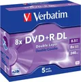 Produktbild: Verbatim DVD-Rohling DVD+R - hochwertige Speichermedien für sichere Archivierung im Büro