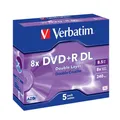 Produktbild: Verbatim 43541 Verbatim DVD+R 8,5 GB 5er