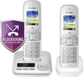 Produktbild: Panasonic KX-TGH722GG Schnurloses Duo Telefon Fb. Silber - B-Ware