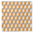Produktbild: Sovie HOME Serviette Chicago in Orange-Grau aus Tissue 33 x 33 cm, 3-lagig, 20 Stück