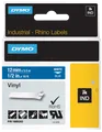 Produktbild: DYMO IND 1805243 - DYMO IND Band Vinyl, 12mm, weiß/blau