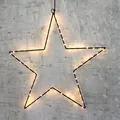 Produktbild: Lights4Christmas LED Stern 60 LED 50cm schwarz außen