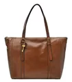 Produktbild: FOSSIL Carlie Tote Shopper Schultertasche Tasche Brown braun Neu