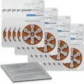 Produktbild: 120x VARTA powerone Hörgerätebatterien P312 Braun (20x 6er Bl.) +Reinigungstuch